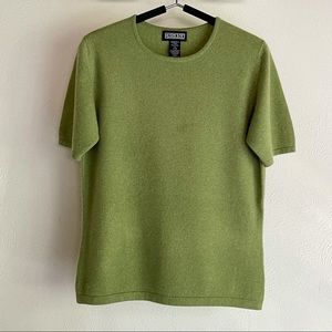 Land’s End 100% Cashmere Soft Crewneck Sweater S